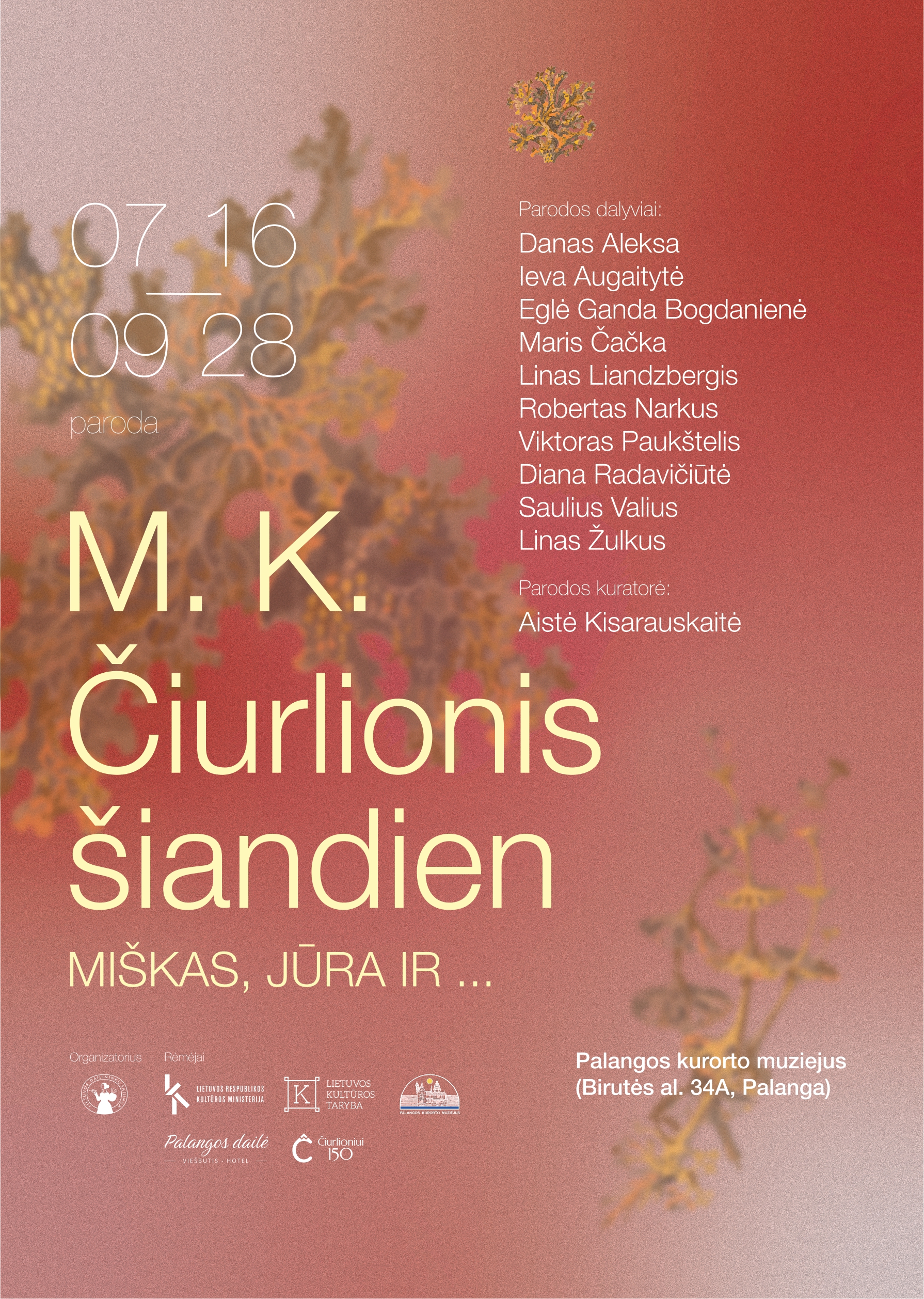 Paroda „M. K. Čiurlionis šiandien: Miškas, jūra ir…“