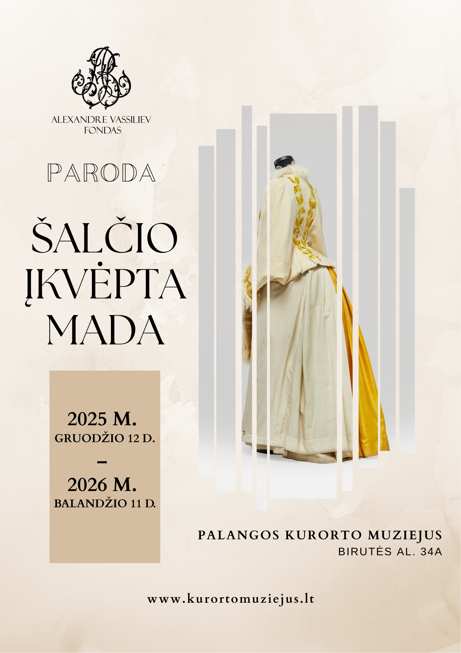 Aleksandro Vasiljevo paroda „Šalčio įkvėpta mada“